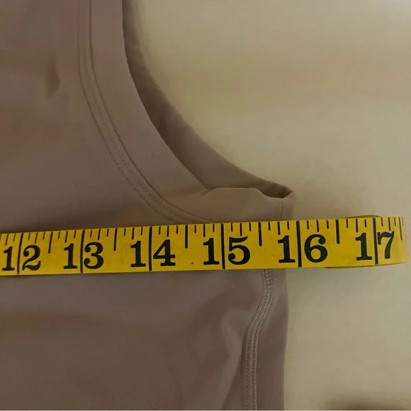 HeyNuts Mauve Athletic Tank and High Rise Leggings Set - Picture 4 of 13